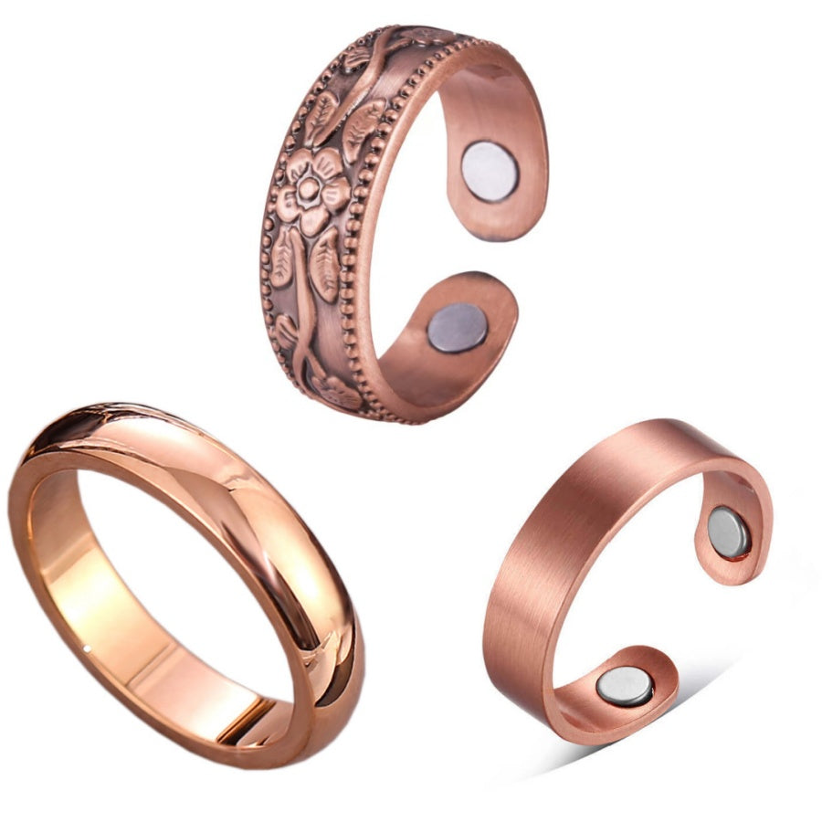 š„HistoneĀ® Copper Ring-Pure Copper Magnetic ring with 3800 Gauss Effective Magnets