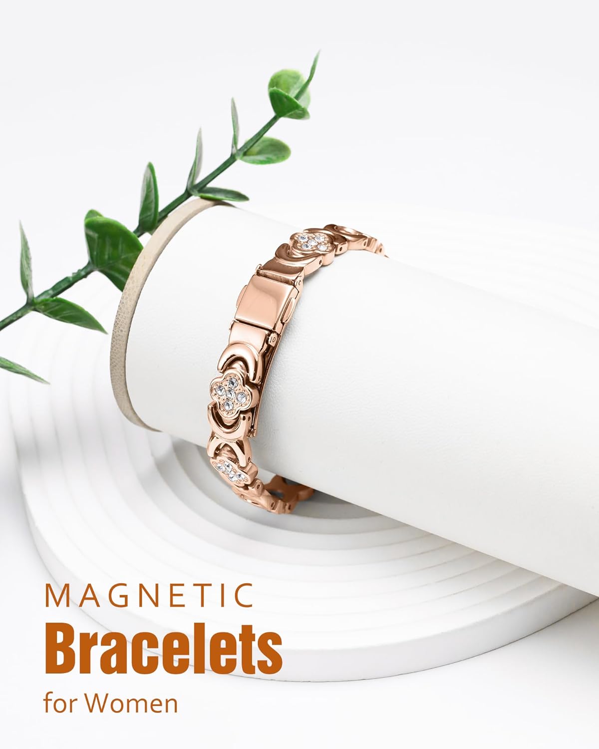✨✨✨Diystar® Copper Bracelets for Women. Pure Copper Magnetic Bracelet with 3800 Gauss Effective Magnets