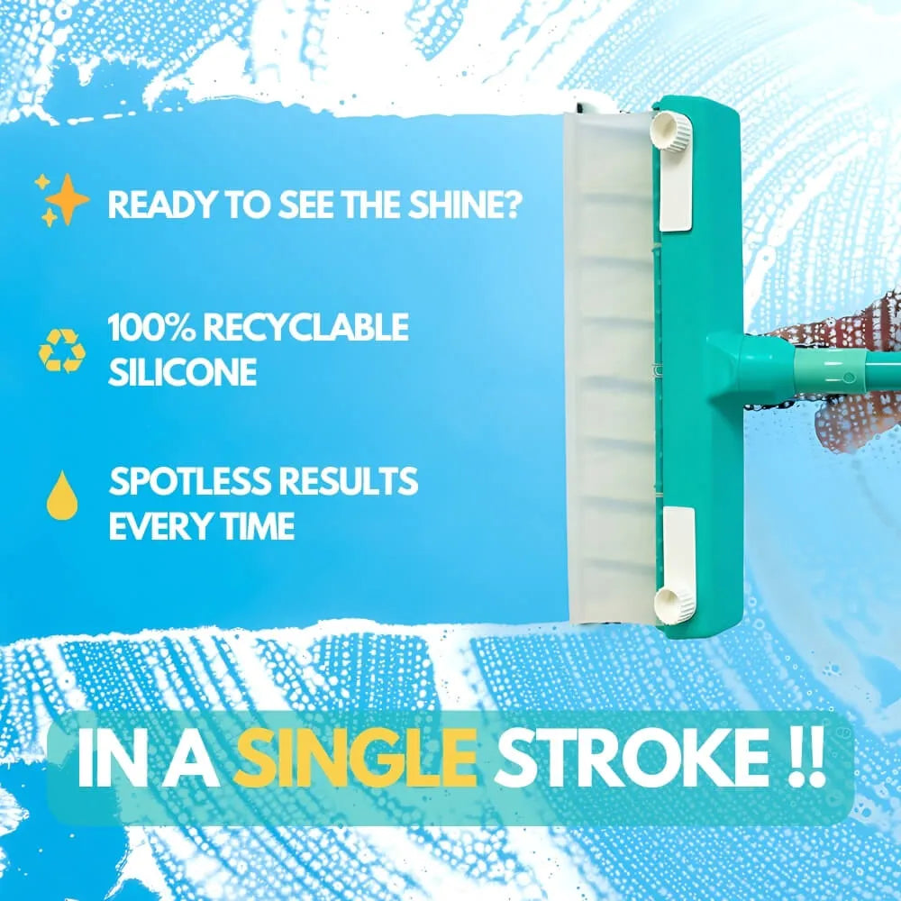 QIAWI Recyclable Silicone Window Squeegee Kit