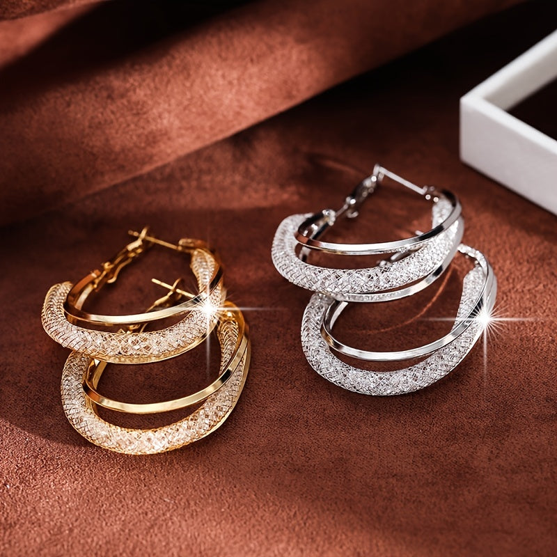 🔥Lymphatic fashion Oval Earrings(Limited Time Discount 🔥 Last Day)