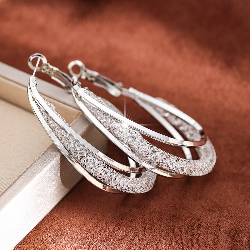 🔥Lymphatic fashion Oval Earrings(Limited Time Discount 🔥 Last Day)