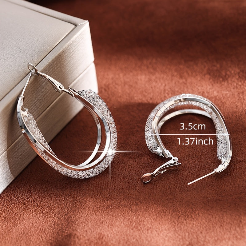 🔥Lymphatic fashion Oval Earrings(Limited Time Discount 🔥 Last Day)