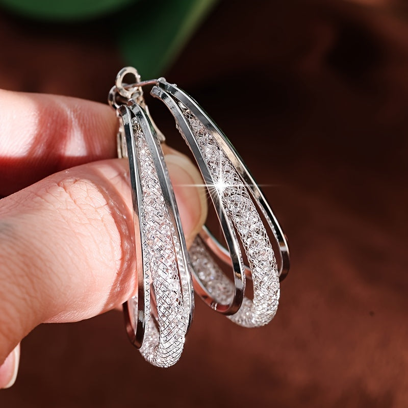 🔥Lymphatic fashion Oval Earrings(Limited Time Discount 🔥 Last Day)