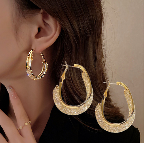 🔥Lymphatic fashion Oval Earrings(Limited Time Discount 🔥 Last Day)