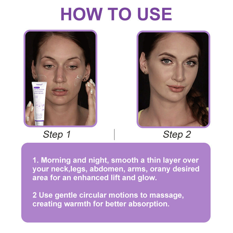 Vitalisys®❤️PDRN Multi-Peptide Massaging Body Roller Cream- Anti-aging, Hydrating, Skin Firming & Lifting, Skin Repair, Even Tone, Acne and Dark Spot Treatment, Wart and Mole Removal, and Psoriasis Relief.