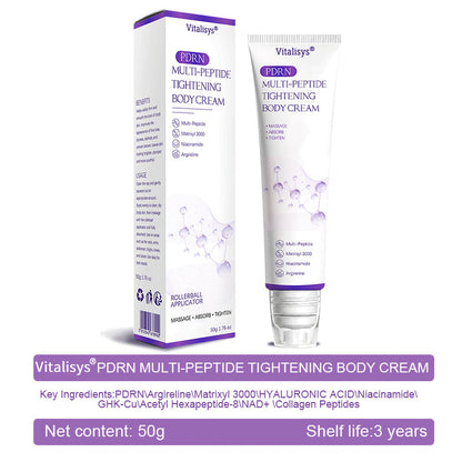 Vitalisys®❤️PDRN Multi-Peptide Massaging Body Roller Cream- Anti-aging, Hydrating, Skin Firming & Lifting, Skin Repair, Even Tone, Acne and Dark Spot Treatment, Wart and Mole Removal, and Psoriasis Relief.