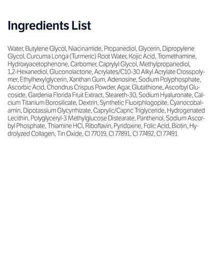 MUWIX Korean Kojic Acid Niacinamide Brightening Ampoule 40ml