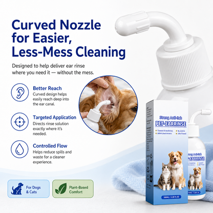 👩‍⚕️Muwix® Pet Ear Cleansing Solution
