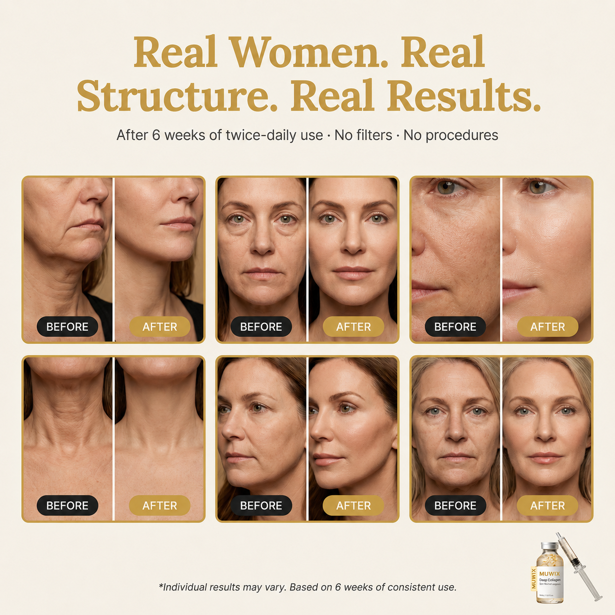 MUWIX Korean Silk Collagen Ampoule