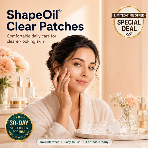 ✨ShapeOil®2-in-1 Microneedle & Hydrocolloid Patch🍀| Removes Raised Moles, Acne, Flat Warts & Skin Tags | Helps Improve Wrinkles, Scars & Blemishes | Invisible Patches for Face & Body