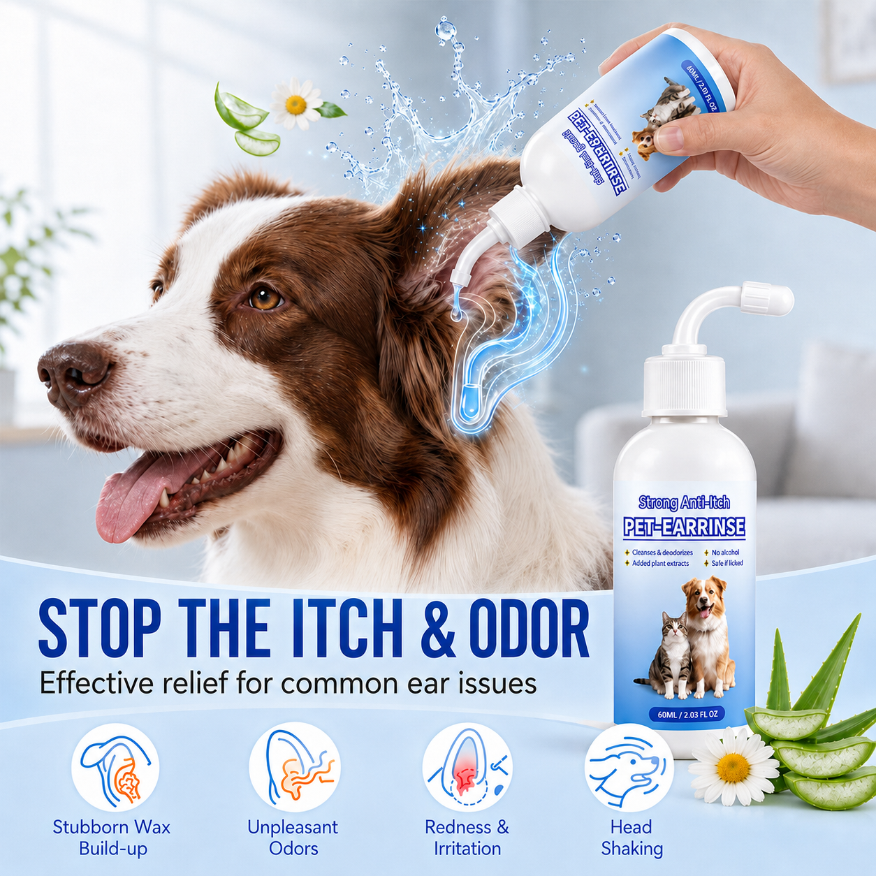 👩‍⚕️👩‍⚕️Muwix® Pet Ear Cleansing Solution