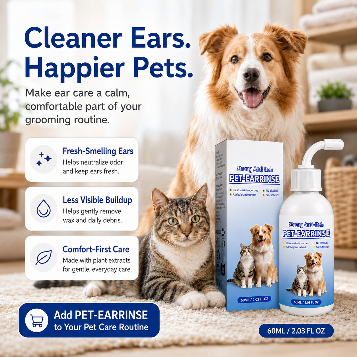 👩‍⚕️👩‍⚕️Muwix® Pet Ear Cleansing Solution