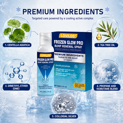LOVILDS® Frozen Glow Pro Bump Renewal Spray