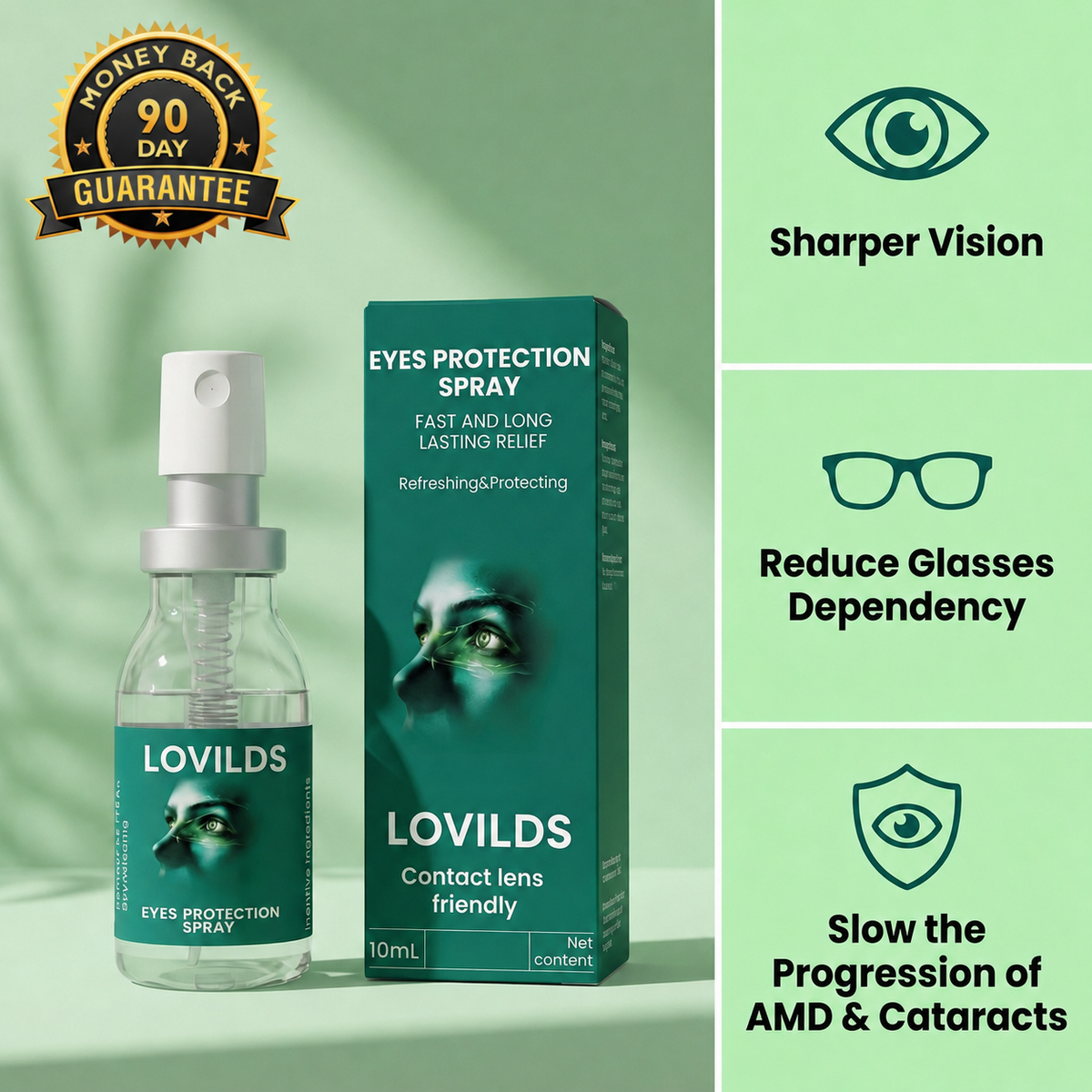 LOVILDS Lutein Eye Spray