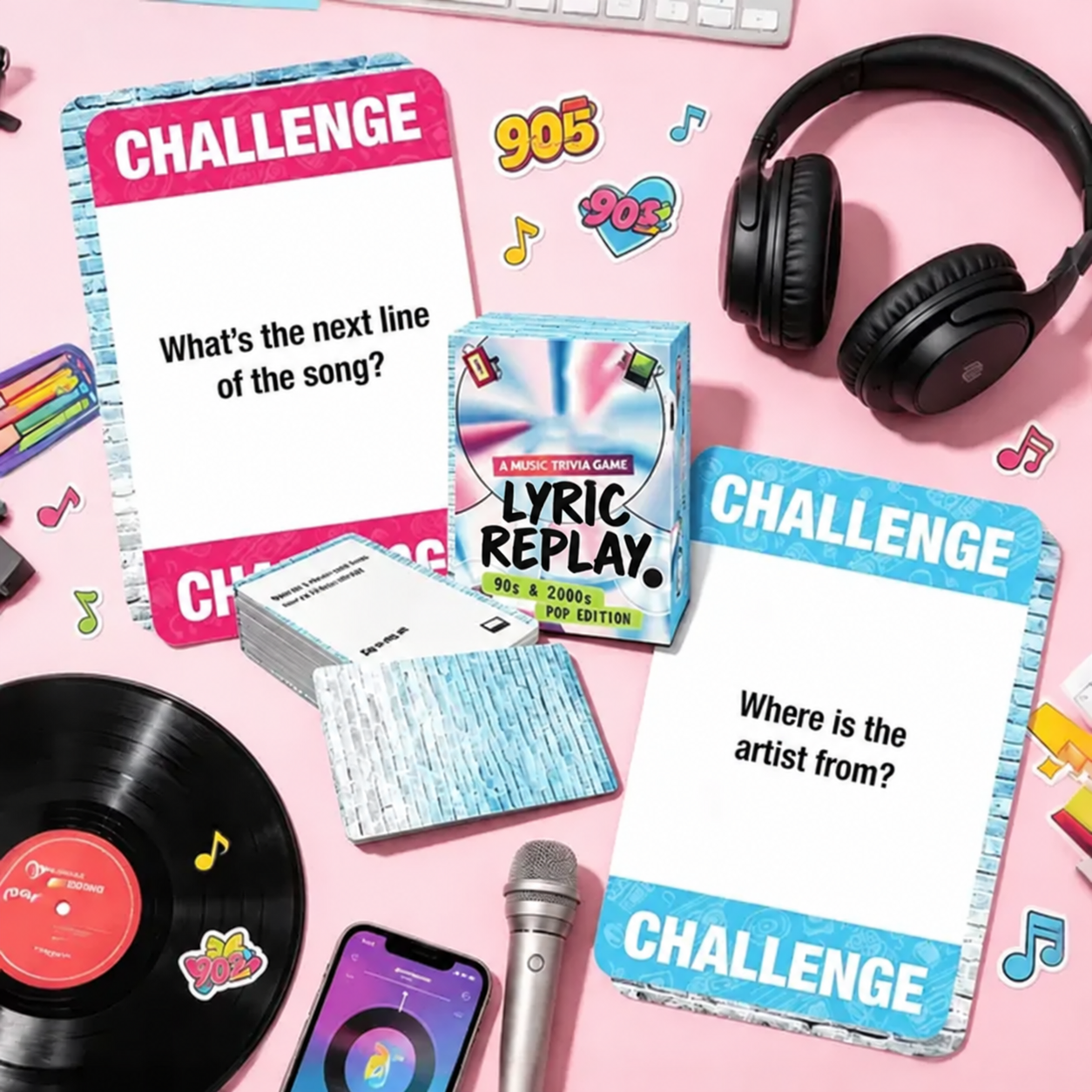 Lyric Replay: ’90s & 2000s Music Trivia Game
