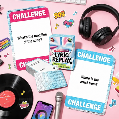 Lyric Replay: ’90s & 2000s Music Trivia Game