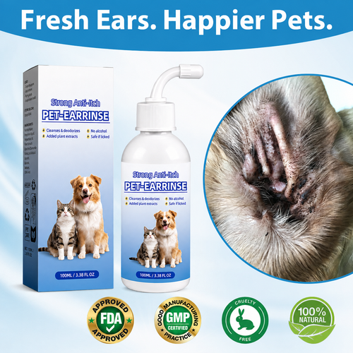 👩‍⚕️Muwix® Pet Ear Cleansing Solution